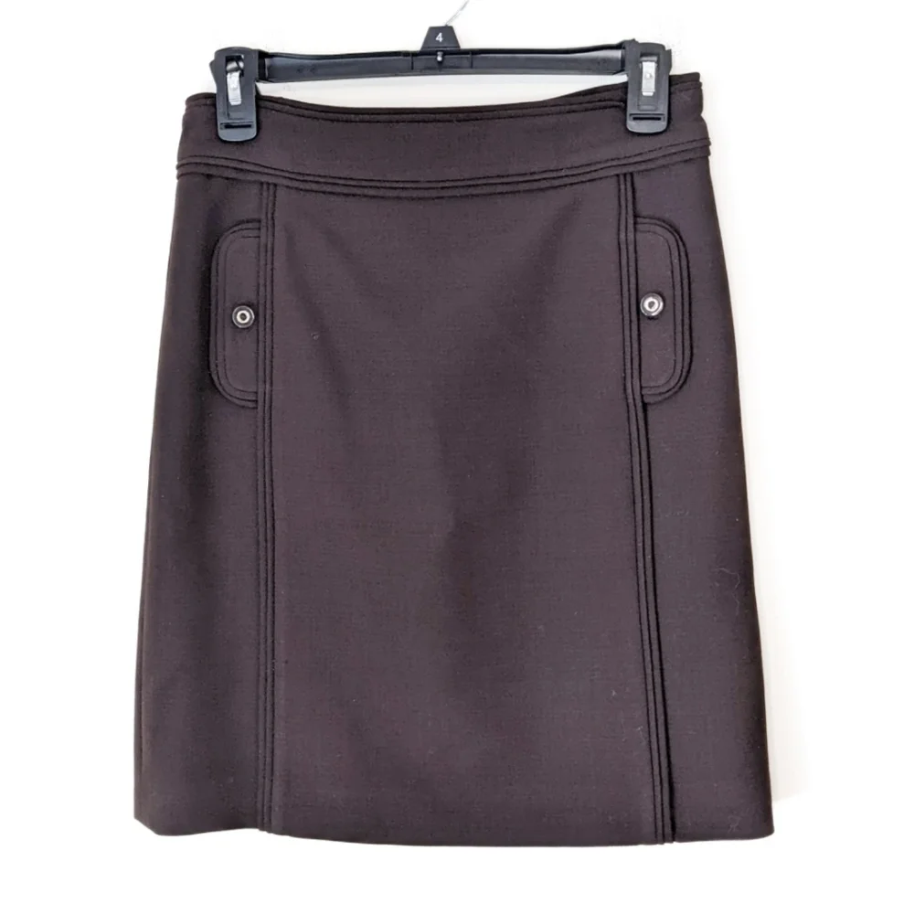 TORY Burch Pencil Skirt Brown 2